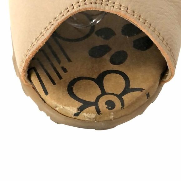 FLY LONDON leather funky strappy  wedge sandals - Picture 10 of 12